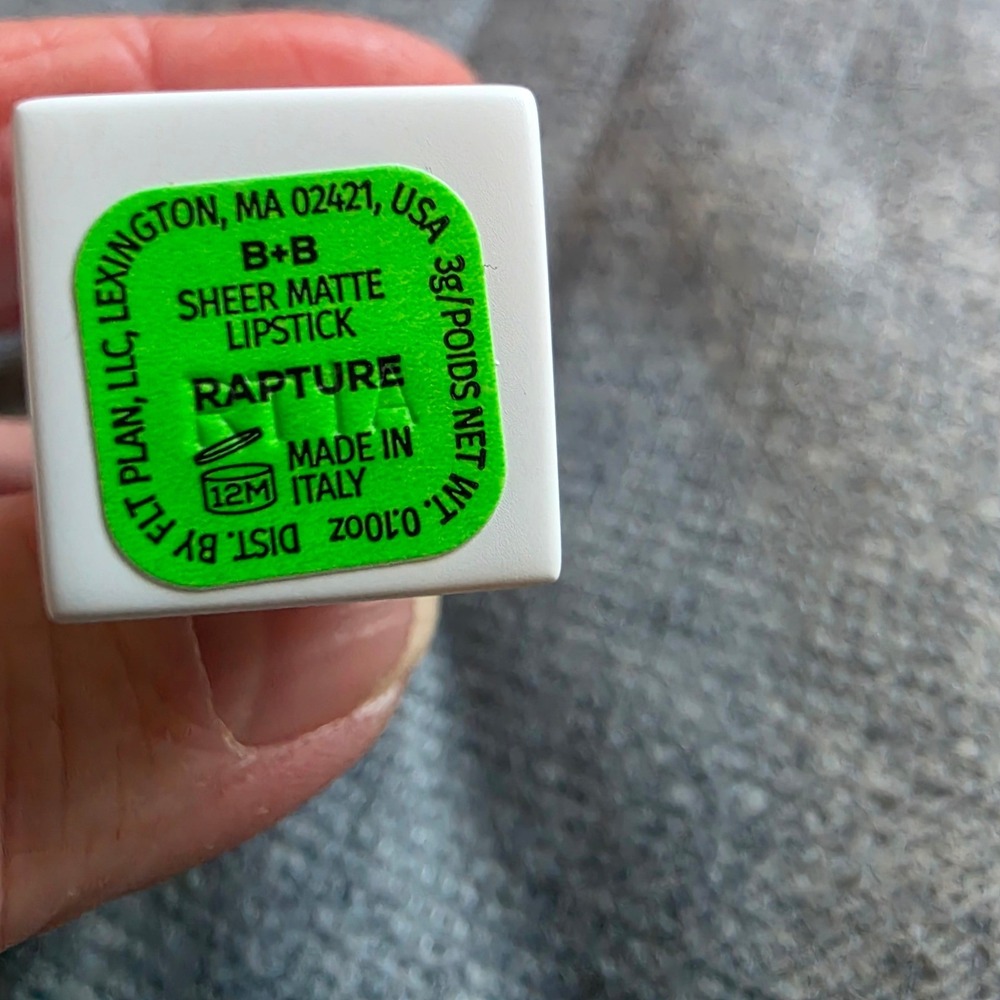 FLYTE 70 Rapture Sheer Matte Lipstick B+B LipBlot Made in Italy - Picture 2 of 6
